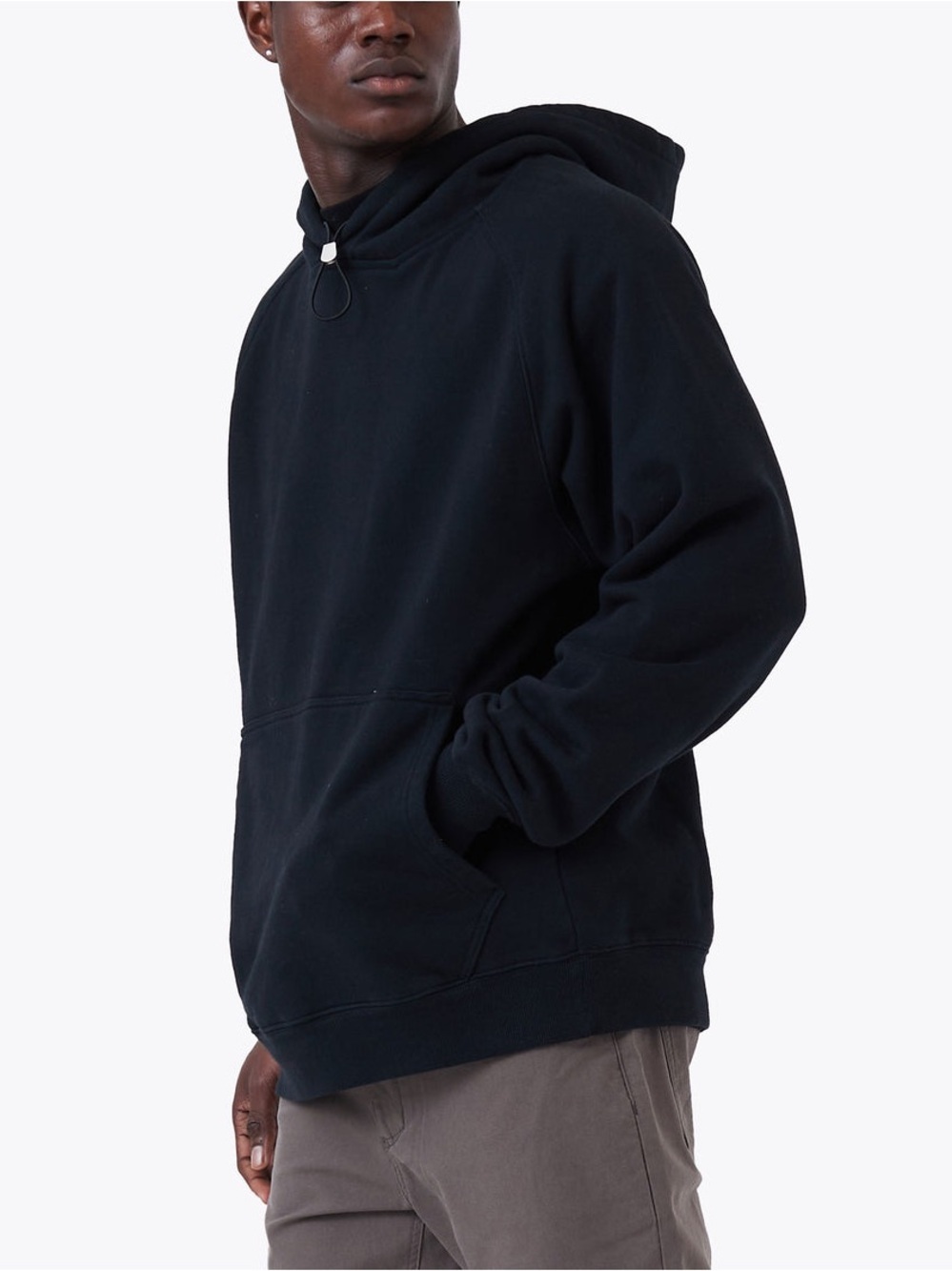 Zanerobe | Lowgo Sweat Black Embroidered Hoodie Sweater Size Medium